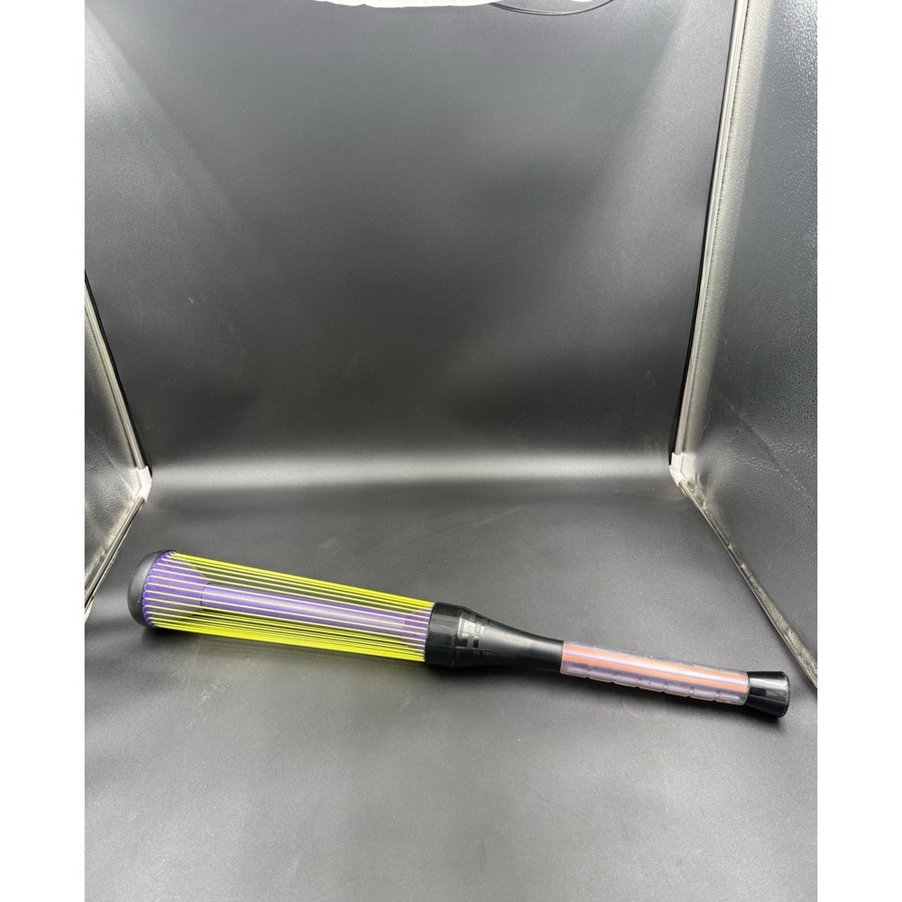 Mattel 1993 Nitro Power Bat Yellow Black Super Streak 27'